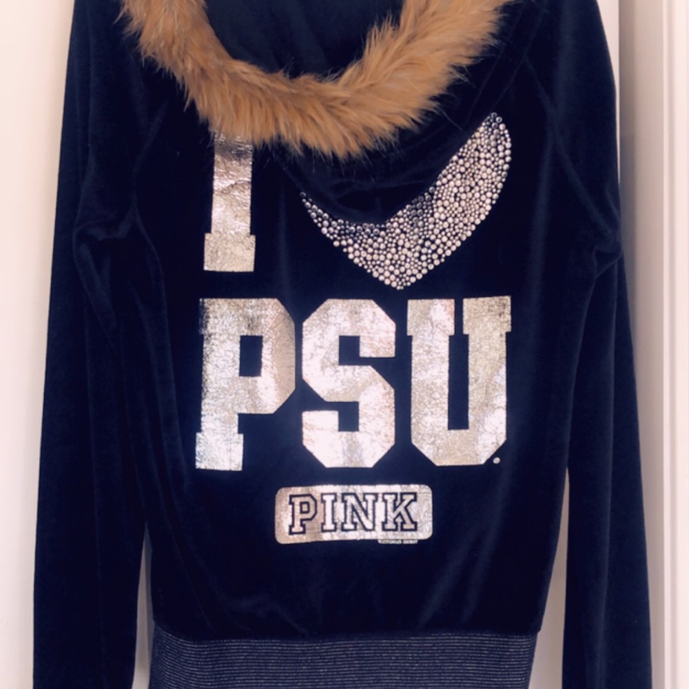 Victoria Secret PINK Penn State Collegiate Zip Up